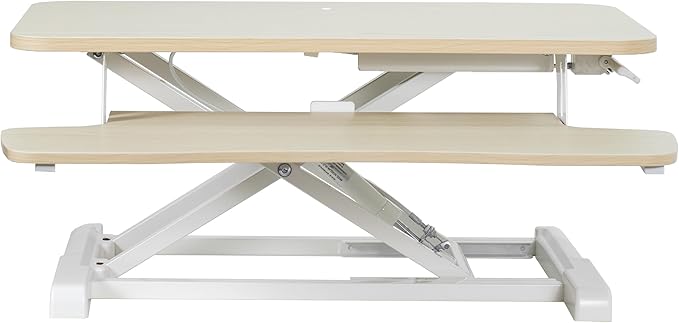 VIVO 28 inch Desk Converter, K Series, Height Adjustable Sit to Stand Riser by VIVO