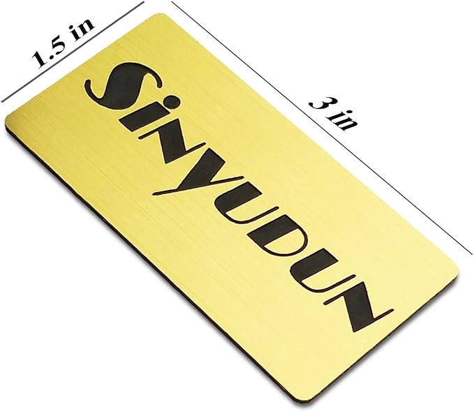 Custom Engraved Name Tag Badges - Image 3