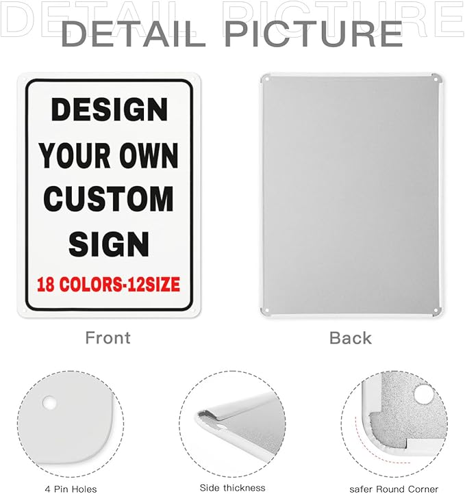 Custom Outdoor Metal Personalized Signs - Image 6