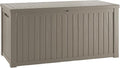 PATIOEASY 200GAL Deck Box -Grey，Waterproof Outdoor Storage Binfor Patio by Unknown