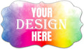 100-500 Custom Stickers Personalized Labels, Customized Stickers by LAUKIYE