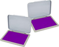 2 Pack Metal Case Stamp Pad Medium Size by ZIGEL