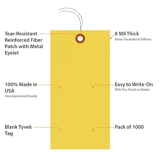 SmartSign Blank Tyvek Shipping Tags - Image 5