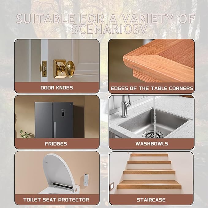 Baby Proofing Edge Protector for Baby 32.8ft Clear Edge Protector Strip Safety - Image 6