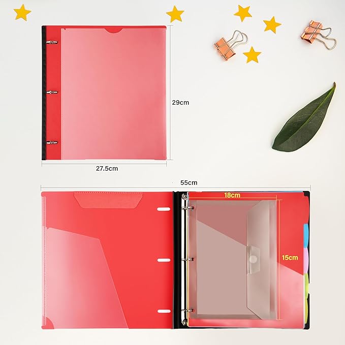 WOT I Telescoping Project Organizer, Refillable Binder - Image 7