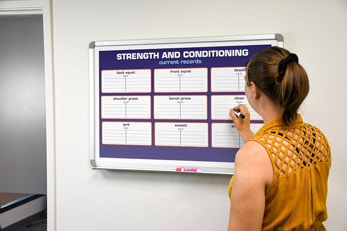 Strength and Conditioning Whiteboard 60" x 40" - Image 4