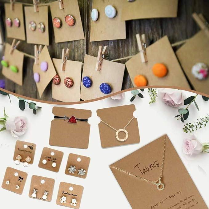 24 Sheets Brown Cardstock 8.5 x 11 Kraft Paper, Goefun 80lb Card Stock Printer - Image 6