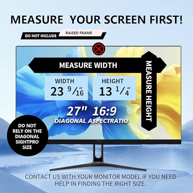 Computer Privacy Screen 27 Inch - Image 2