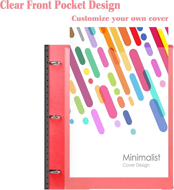 INFUN Telescoping 3 Ring Binder - Image 3