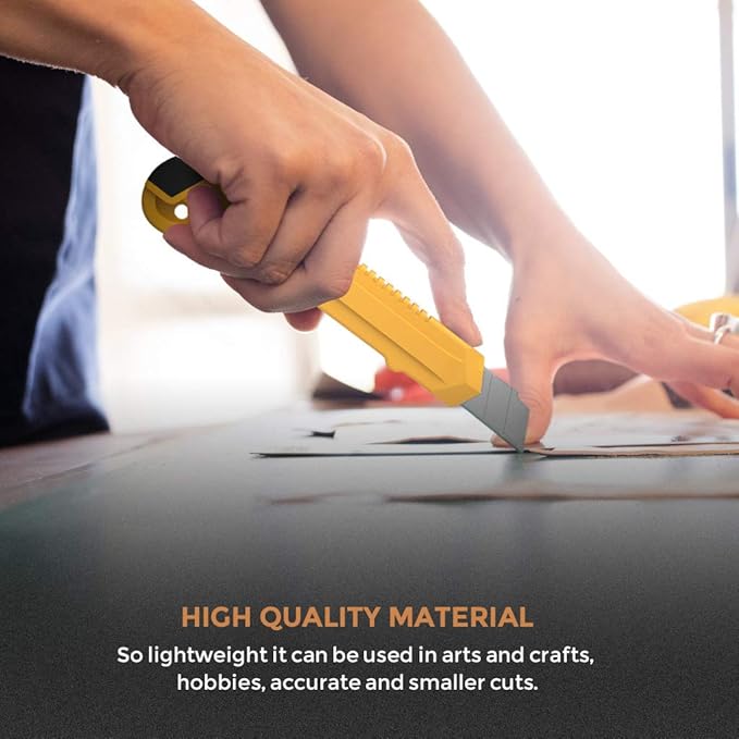 Nicpro 10 Pack Utility Knife Set, Retractable Box Cutters - Image 5