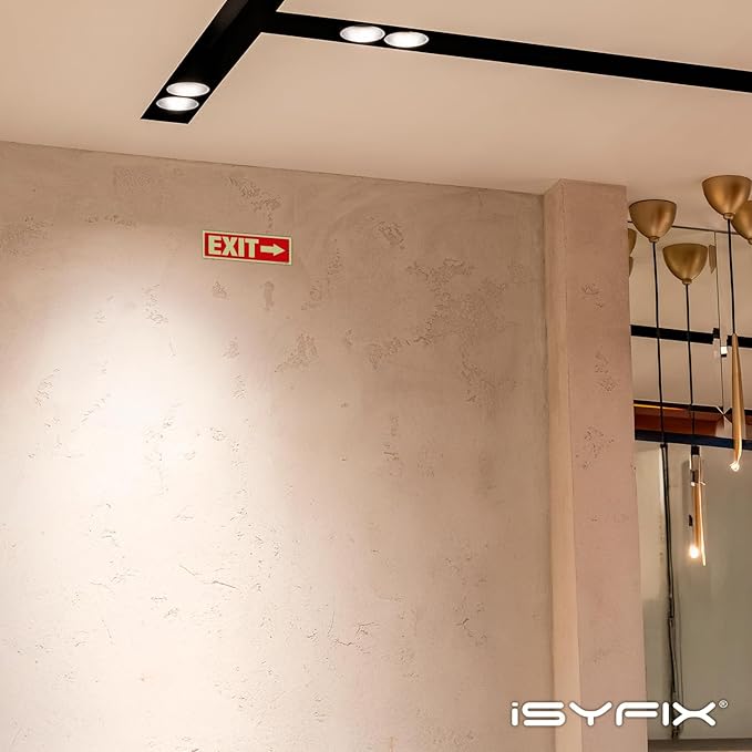 iSYFIX Exit Signs with Directional Right Arrow - Image 6