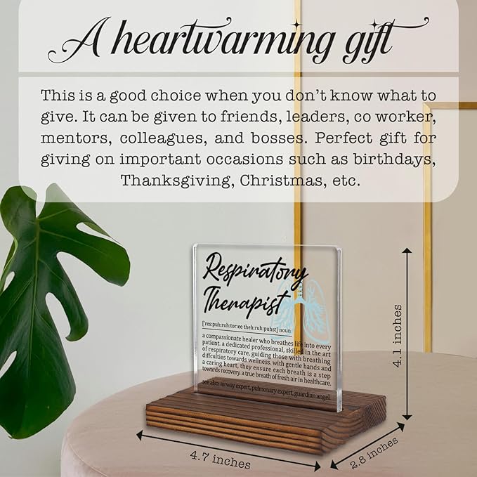 Respiratory Therapist Gifts, Thank You Appreciation Gifts - Image 4