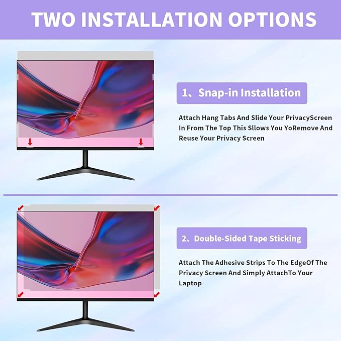 2 Pack Computer Privacy Screen 24 Inch - Image 5