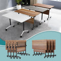 WYMHYZ Conference Table Flip Top Mobile Conference Room Tables, Folding by WYMHYZ