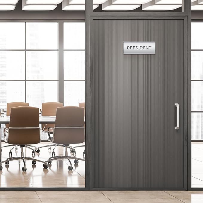 Plecterco 4 Pcs Office Door Signs - Image 4