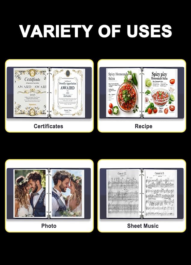 Sheet Protectors 8.5 x11 Inch, 100 Pack Page Protectors - Image 7