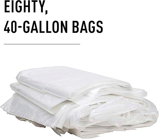 IDEAL Maintenance Combo Pack AC0920H Heavy-Duty Shredder Bags 20”x47”, Case of - Image 7