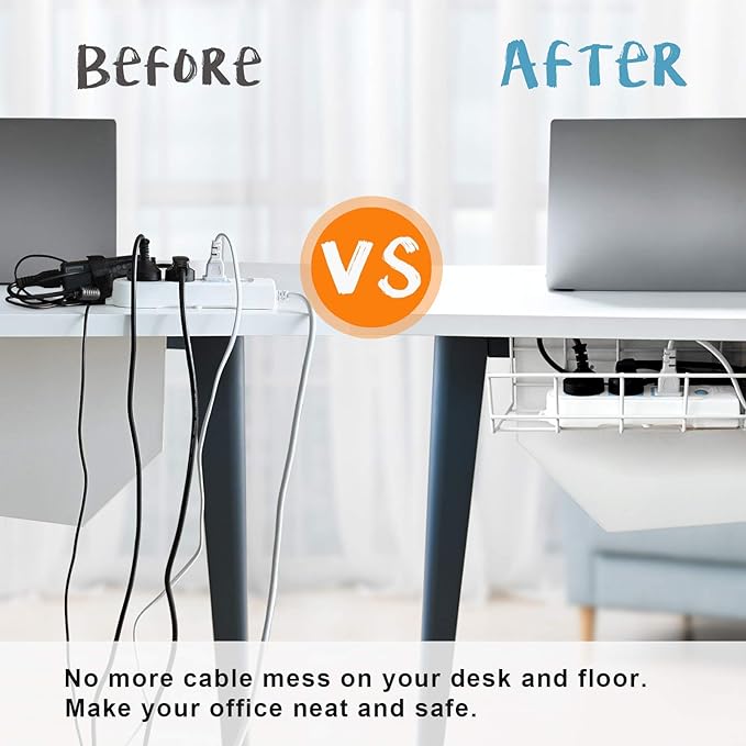 COYACOOL Under Desk Cable Tray - Image 2