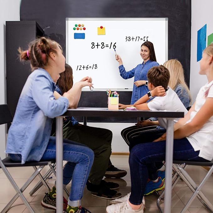 Dry Erase Board for Wall Aluminum Presentation Magnetic Whiteboard - Image 5