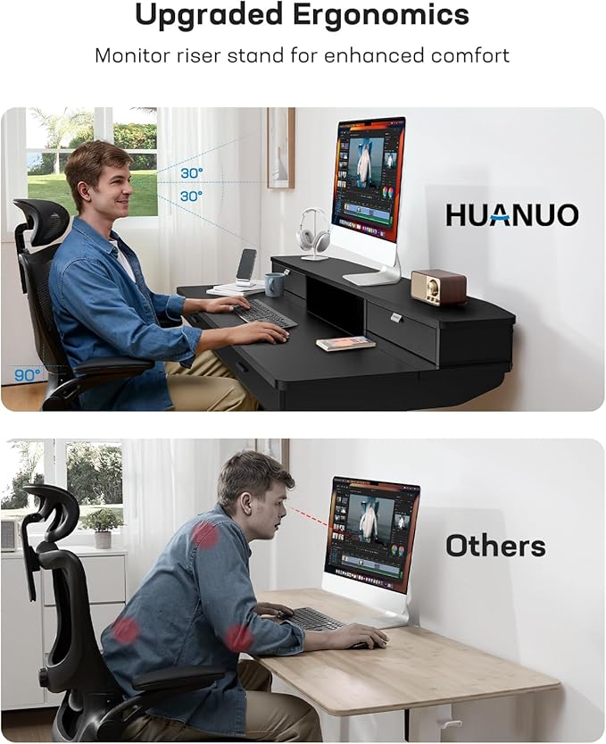 HUANUO 48 x 30 inch Electric Standing Desk - Image 7