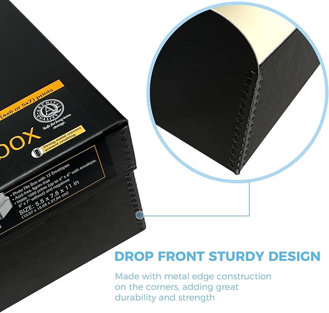 Lineco 4x6 Photo Storage Box, - Image 4
