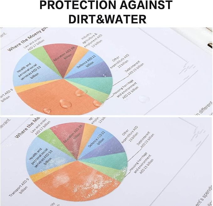 Sheet Protectors, PANDRI 1000 Pack Clear Heavy Duty Plastic Page Protectors - Image 6