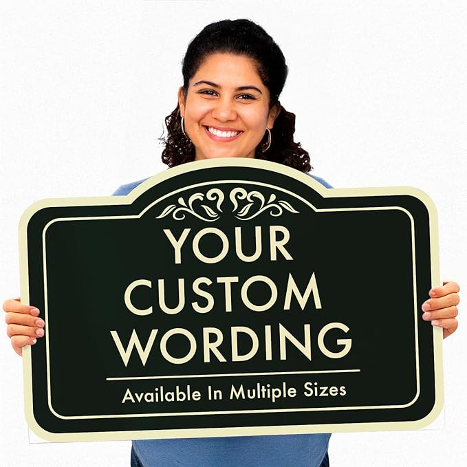 Custom Decorative Outdoor Metal Sign - Image 8