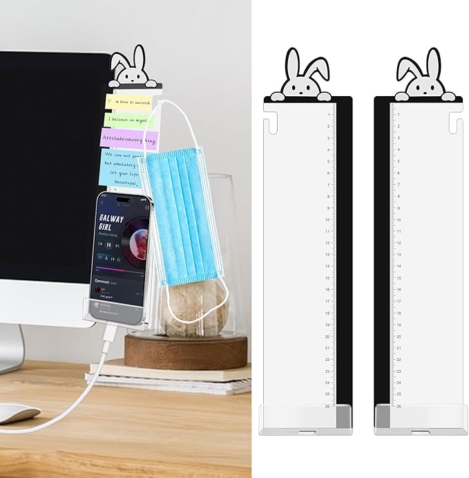 2pcs Office Desk Accessories Monitor Memo Board Computer Message Board Office - Image 7