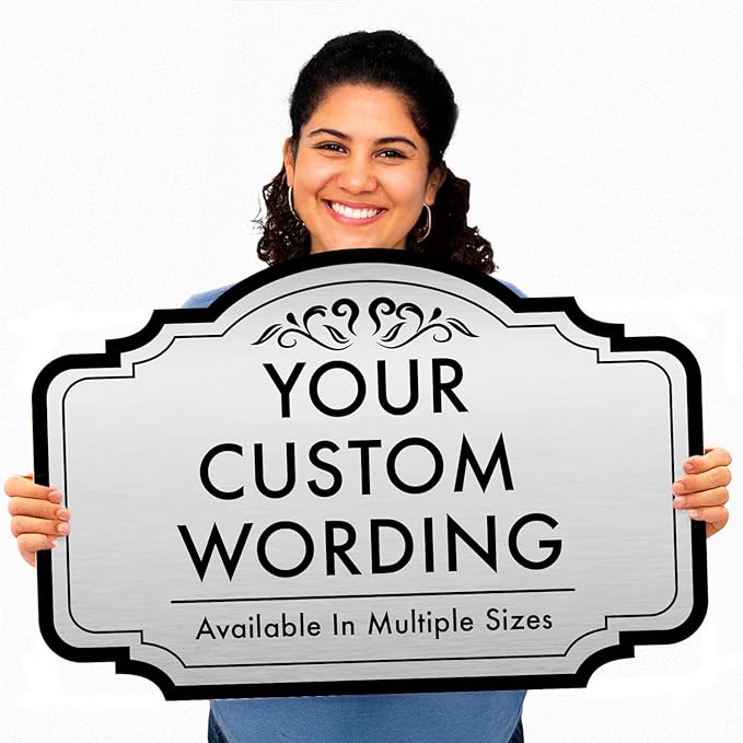 Custom Decorative Outdoor Metal Sign - Image 8