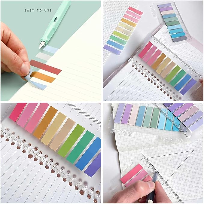 ELII 3600pcs Book Tabs, Writable Translucent Tabs - Image 4