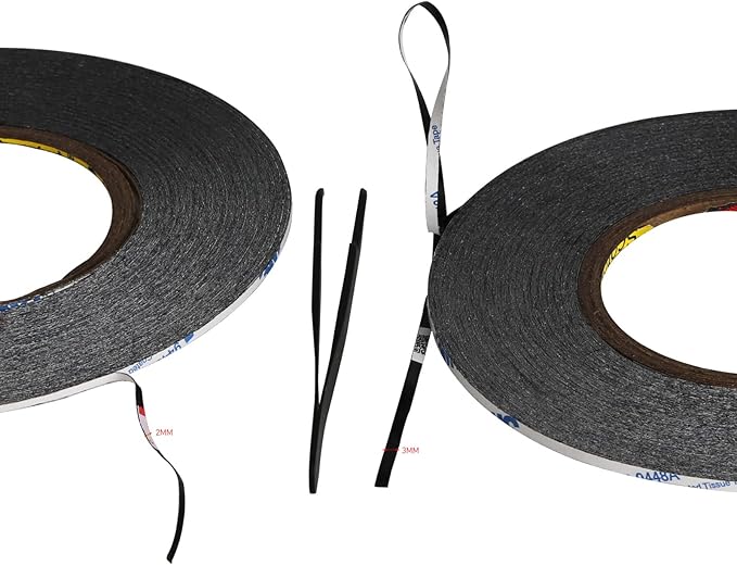 Kaisiking 2pcs 3mm x 50M LCD Repair Tape Phone Screen Adhesive Tape LCD Touch - Image 3