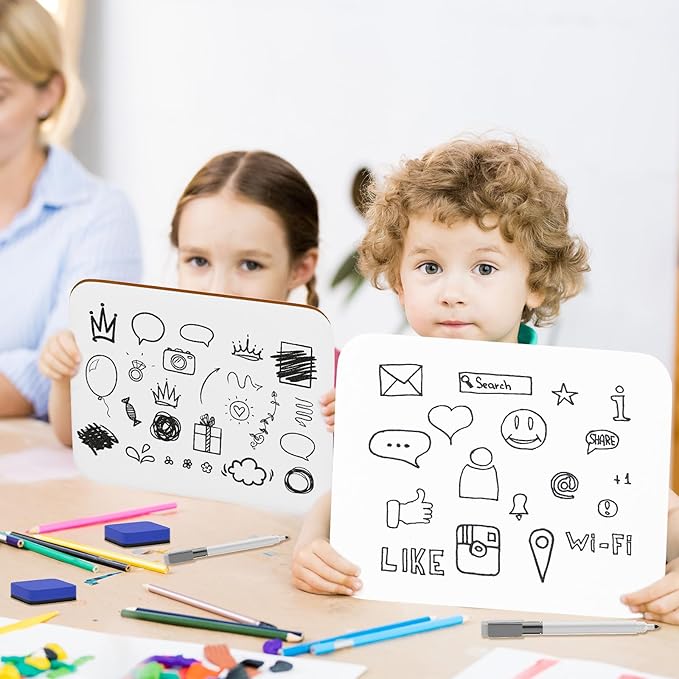 3 Pack Small White Board Dry Erase 5x7 Inch Mini Whiteboard Small Dry Erase - Image 5