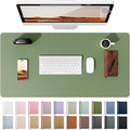 YSAGi Leather Desk Pad Protector, Office Desk Mat, Large Mouse Pad, Non-Slip PU by YSAGi