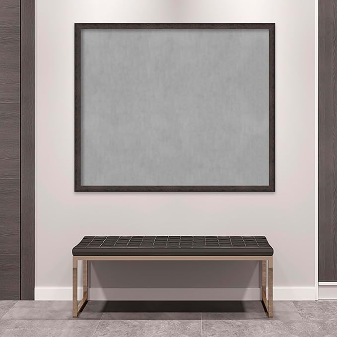 Amanti Art Black Framed Magnetic Board 43x51 Oversize Vision Board - Image 5
