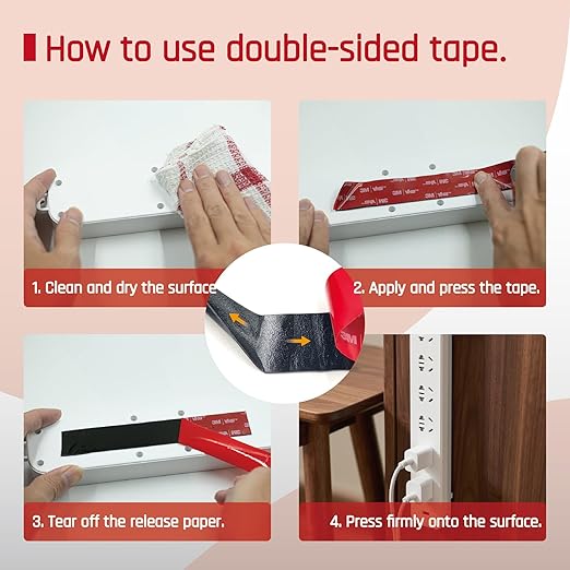 Double Sided Tape Heavy Duty Mounting Tape 1 in x 15.4 ft, Made of 3M VHB 5952 - Image 4