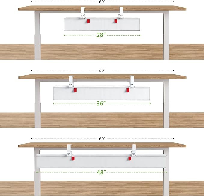 KEEGH Large 36" Under Desk Cable Management Tray - Image 8