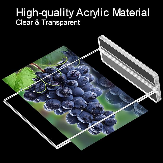 BlueValley Acrylic Sign Holder 8.5x11 Vertical - Image 3