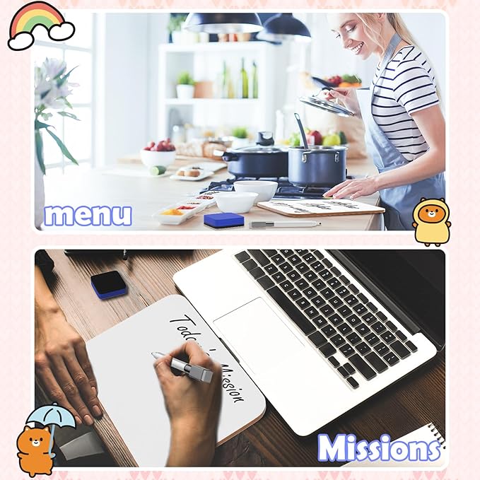 6 Pack Small White Board Dry Erase 5x7 Inch Mini Whiteboard Small Dry Erase - Image 7