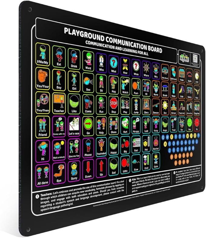 Weather-Proof Aluminum School Playground Communication Board - Image 3