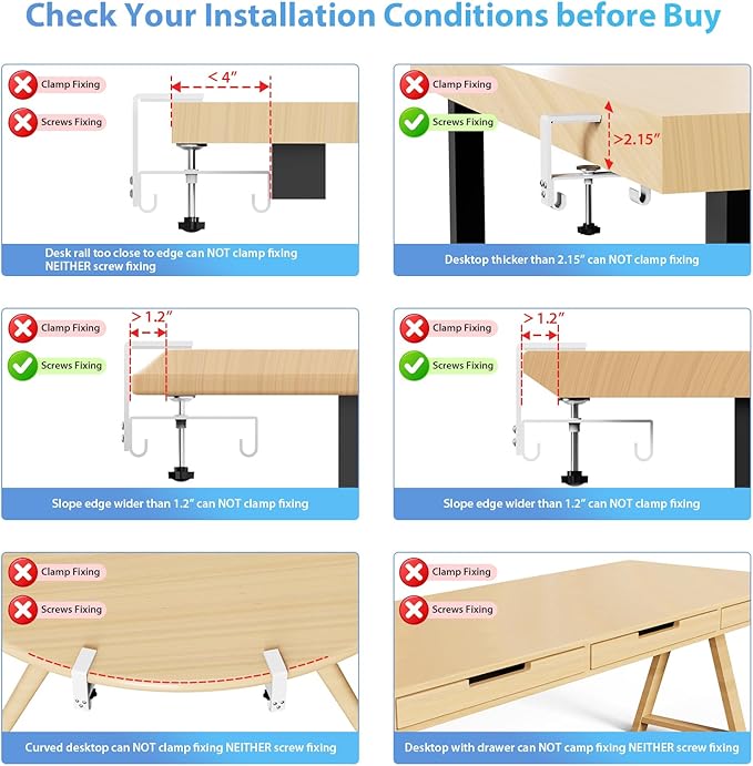 KEEGH Large 36" Under Desk Cable Management Tray - Image 5