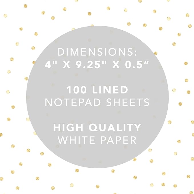 Graphique Magnetic Notepad, Religious – 100 Sheets, 4” x 9.25” x .5” – Front - Image 3