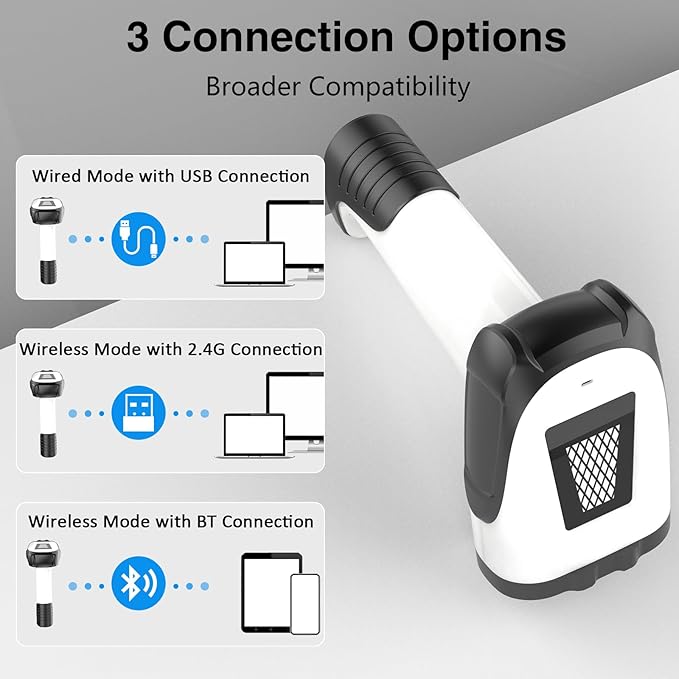 2D Handheld Wireless Barcode Scanner - Image 4