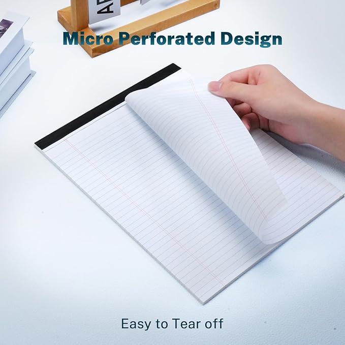 24 Pcs Legal Pads 8.5" x 11" College Ruled Note Pads 8.5 x 11.75 Inch - Image 3