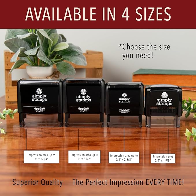 Self Inking Modern Address Stamps | Custom Return Address Stamper - Image 5