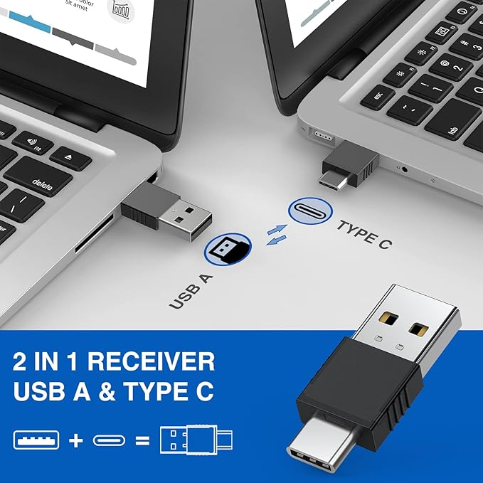 DINOSTRIKE 2 in 1 Type C and USB Presentation Clicker - Image 3