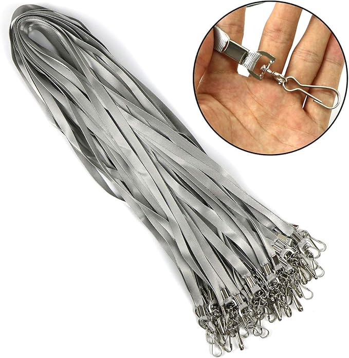 Beebel Grey Lanyard Bulk Lanyards - Image 4