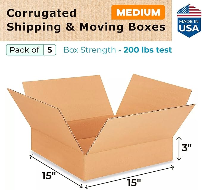 IDL Medium Moving & Shipping Boxes - Image 2