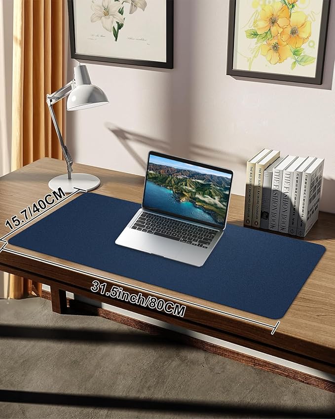 Leather Desk Protector, Non-Slip PU Laptop Mat - Image 7