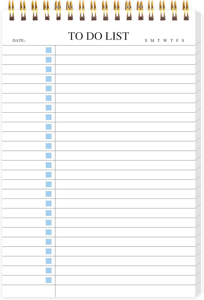 To Do List Notepad, Undated Daily Planner Notepad by KAICNPAPER