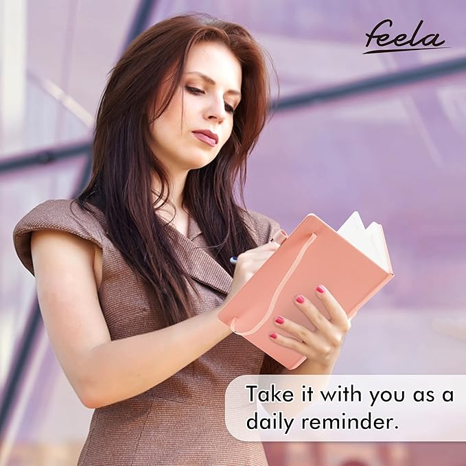 feela 5 Pack Notebooks Journals Bulk, Hardcover Classic Ruled Lined Journals - Image 7